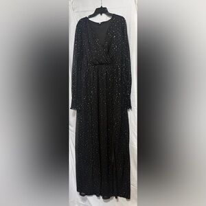 Elegant Black Maxi Dress